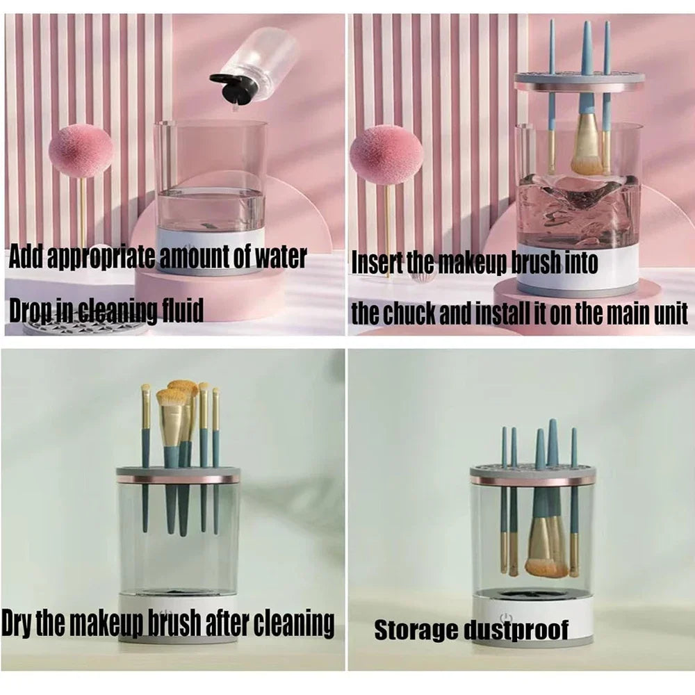 Electric Makeup Brush Cleaner Machine